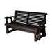 Amish Casual Heavy Duty Roll Back 5 Foot Treated Porch Glider
