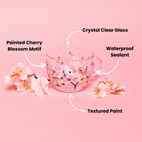Painted Cherry Blossom Mugs