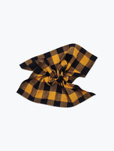 Big Gingham Napkin Pair - Cinder