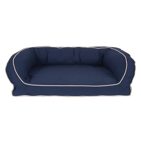 Classic Canvas Bolster Dog Bed