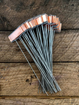 Copper Plant Tags - Garden Markers Set
