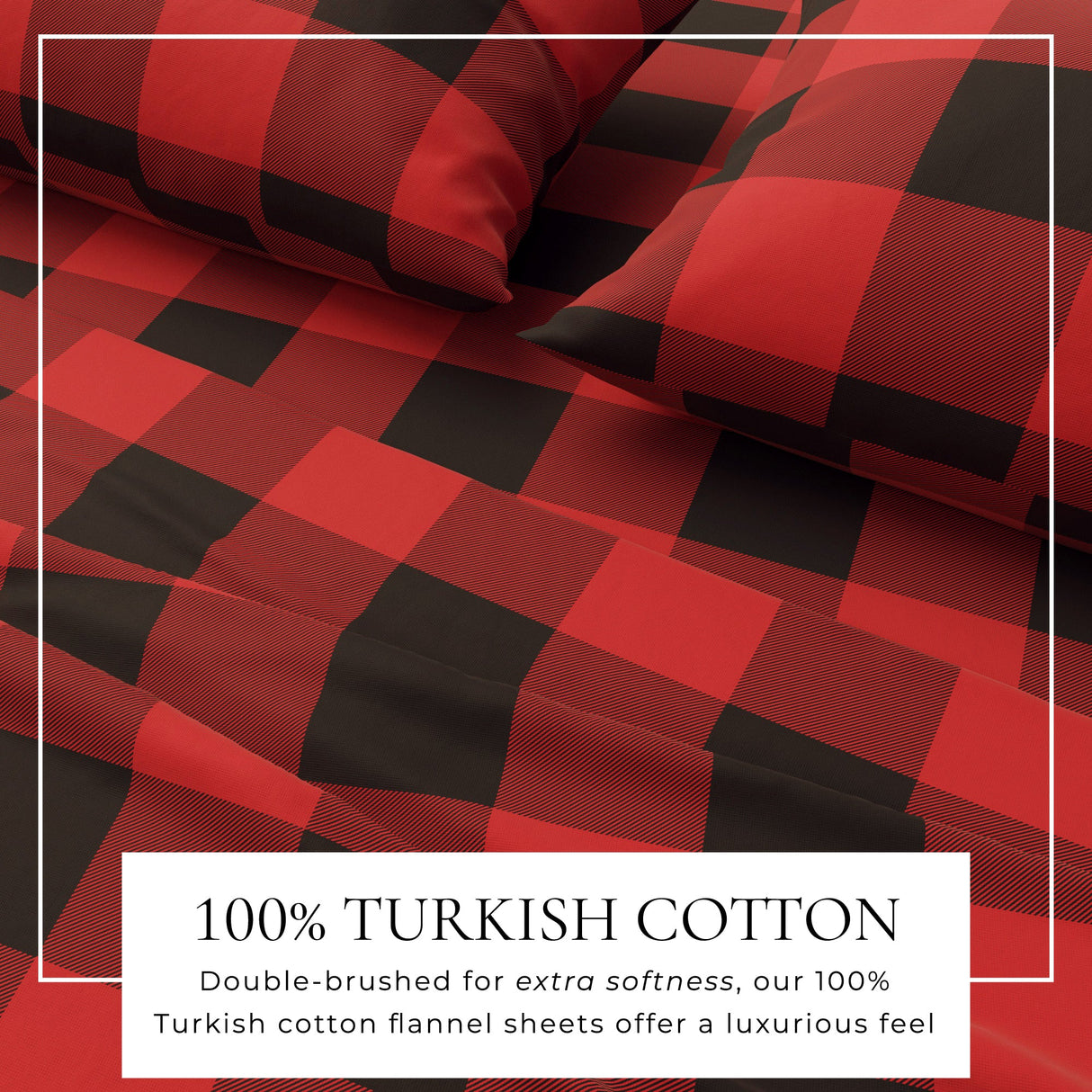 Turkish Cotton Flannel Sheet - Belle Collection
