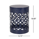 Riviera Outdoor Metal Large End Table