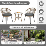Outdoor Rattan Patio Seating Set