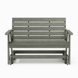 SimplyPoly Amish Made Signature Recycled Plastic Porch Glider