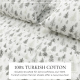4-Piece Turkish Cotton Flannel Sheet - Stratton Collection