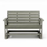 SimplyPoly Amish Made Signature Recycled Plastic Porch Glider
