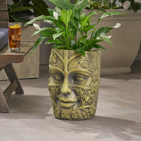 Garden Man Urn Planter