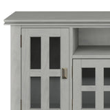 Artisan TV Media Stand, Fog Grey, 72"