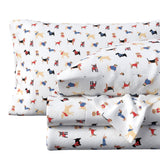 Turkish Cotton Christmas Flannel Sheet - Whittaker Collection