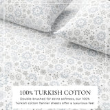 4-Piece Turkish Cotton Flannel Sheet - Stratton Collection
