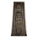 Bronze Alligator 24-in Cast Aluminum Downspout Gutter Splash Block