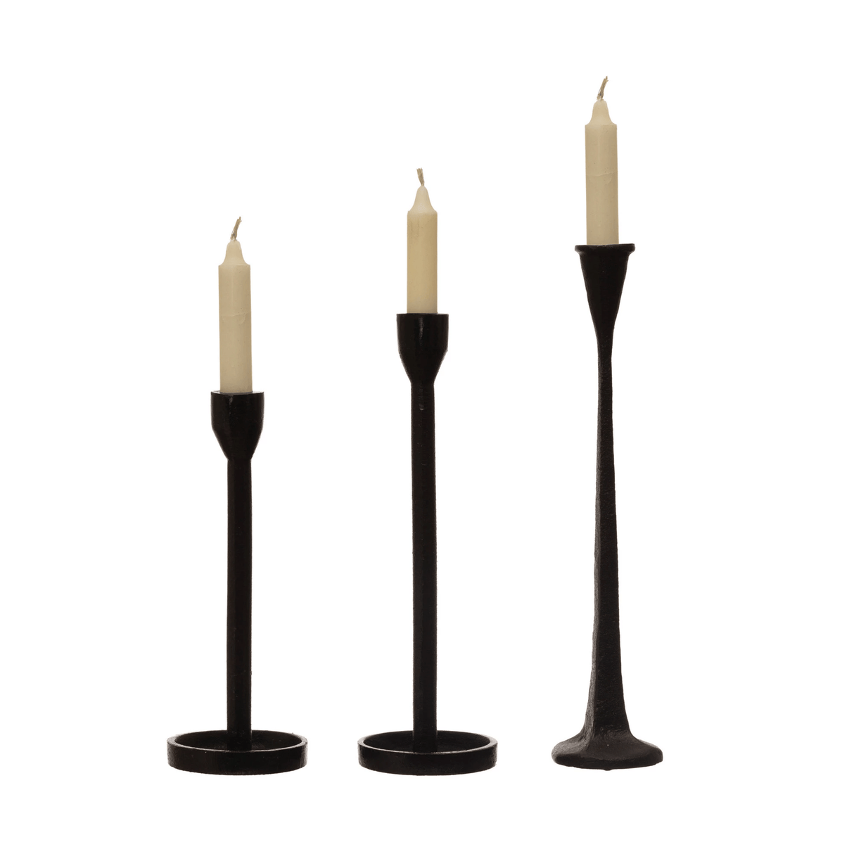 Cast Iron Taper Candle Holder