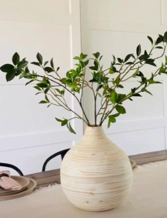 Real Touch Fiscus Microcarpa Stem - Bundle of 4 Stems