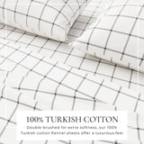 Turkish Cotton Flannel Sheet - Belle Collection
