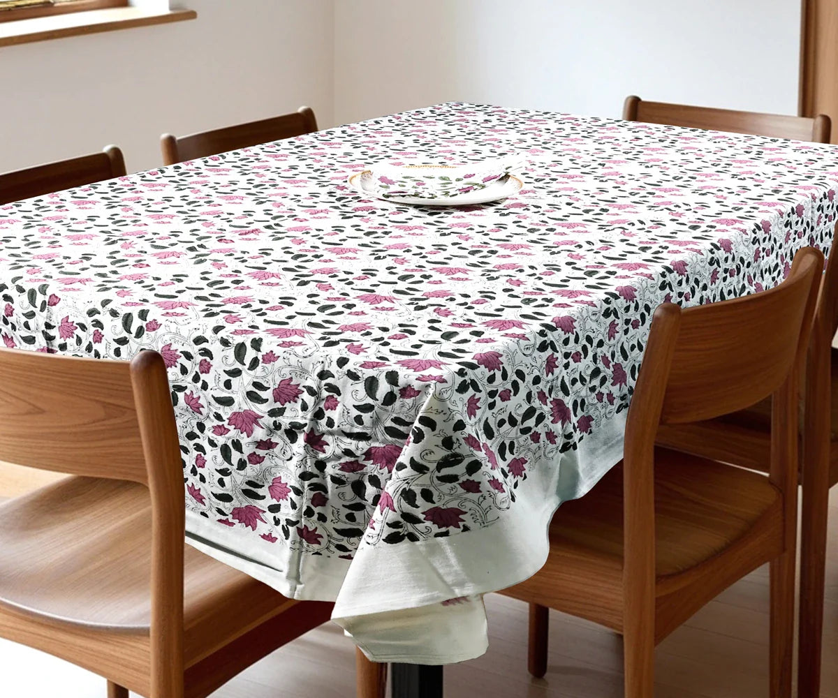 Botanical Tablecloth - Pink