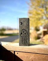 Fungi Solar Tube Lights - Steel Mushroom Lights