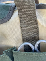 Waxed Canvas Garden Tool Bag
