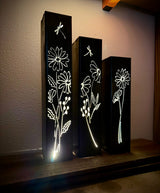 Glowing Daisies Indoor Luminary