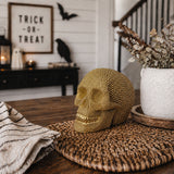 Tabletop Skull Statue