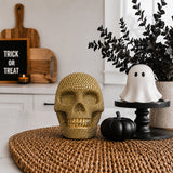 Tabletop Skull Statue