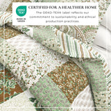 Damia Floral Patchwork Quilt Set