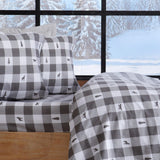 100% Turkish Cotton Flannel Sheet Sets - Boulder Collection
