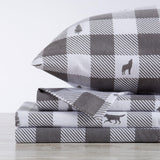 100% Turkish Cotton Flannel Sheet Sets - Boulder Collection