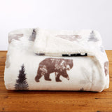 Sherpa Throw Blanket - Hudson Collection