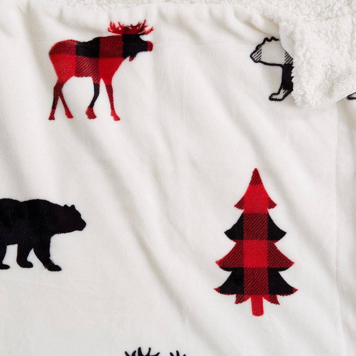 Sherpa Throw Blanket - Hudson Collection