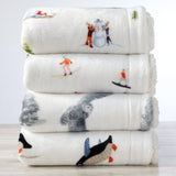 Sherpa Throw Blanket - Hudson Collection