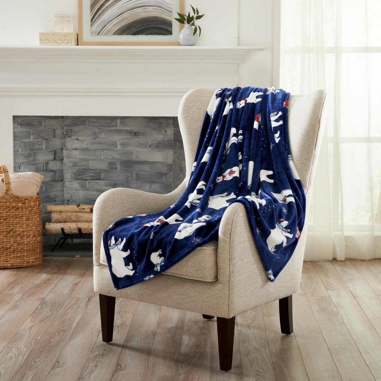 Velvet Throw Blanket - Pearl Collection