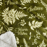 Holiday Sherpa Throw - Esmay Collection