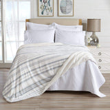 Velvet Plush Sherpa Luxury Bed Blanket - Kinsley Collection