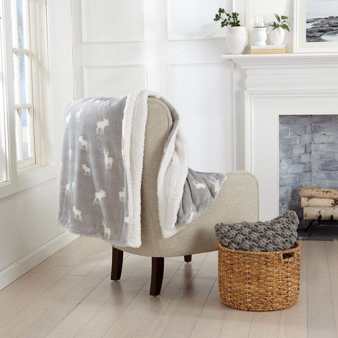 Velvet Plush Sherpa Luxury Bed Blanket - Kinsley Collection