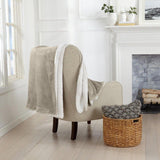 Velvet Plush Sherpa Luxury Bed Blanket - Kinsley Collection