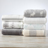 Velvet Plush Sherpa Luxury Bed Blanket - Kinsley Collection
