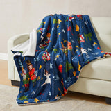 Holiday Sherpa Throw - Esmay Collection