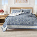 Indira Floral Boho Printed Cotton Quilt Set