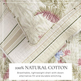 Mendocino Floral Printed Cotton Quilt Set