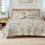 Mendocino Floral Printed Cotton Quilt Set