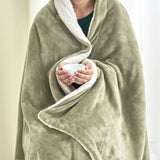 Velvet Plush Sherpa Luxury Bed Blanket - Kinsley Collection