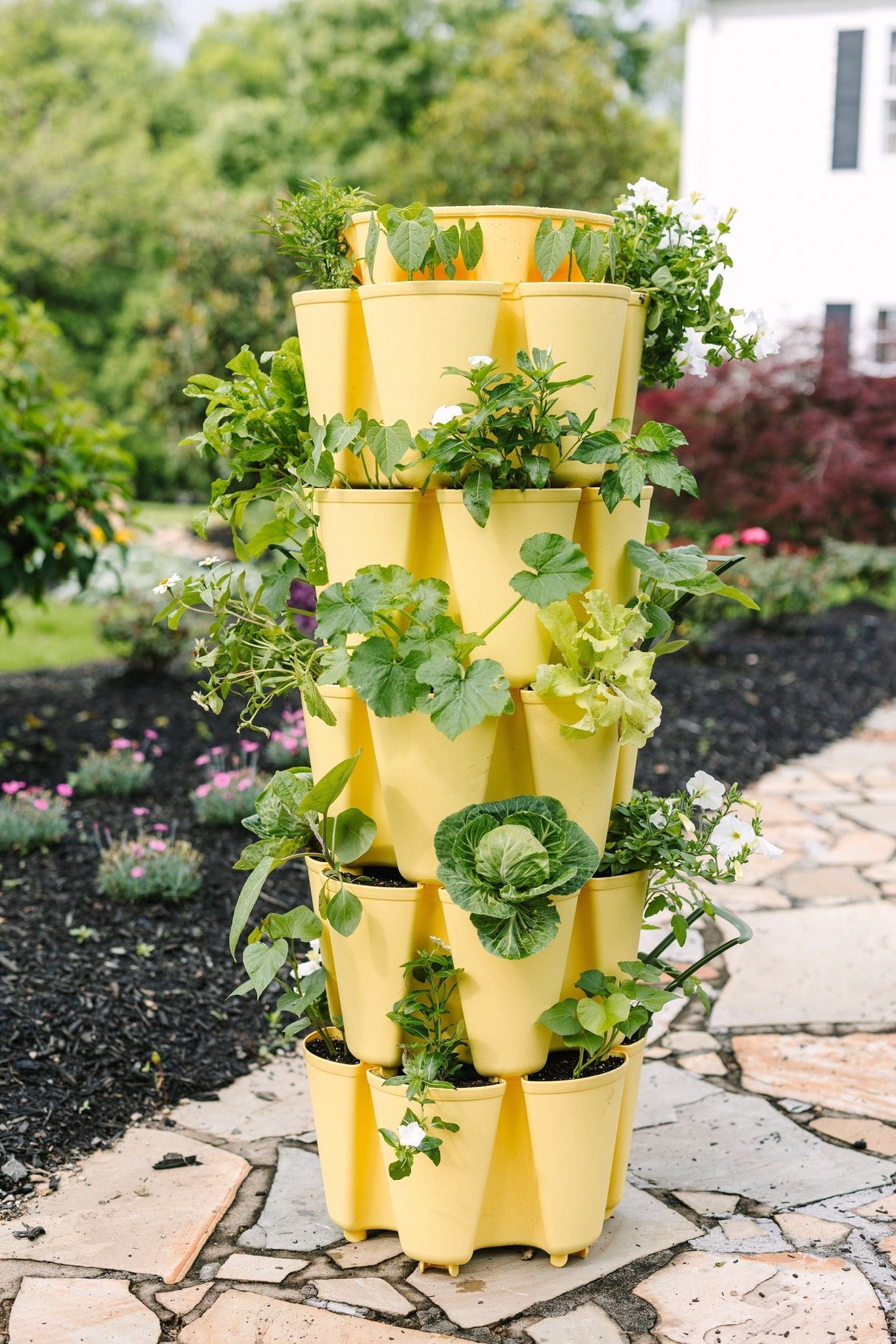 5 Tier GreenStalk Garden Original Vertical Planter - Basic Texture