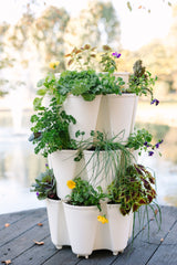 3 Tier GreenStalk Garden Original Vertical Planter - Basic Texture