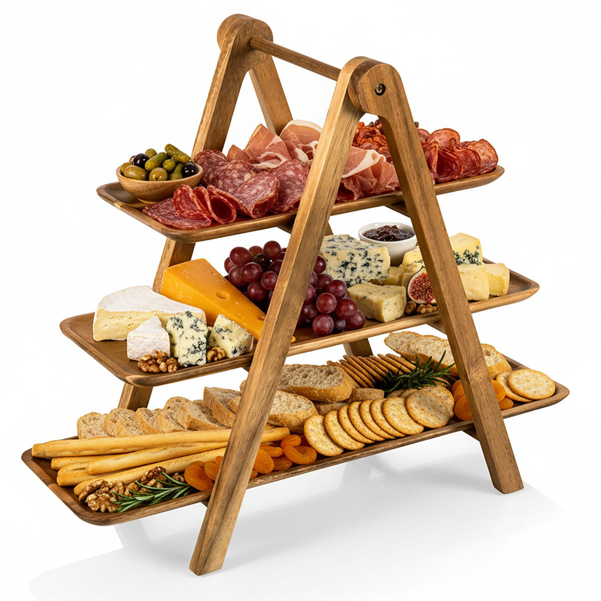 Serving Ladder 3 Tiered Serving Station