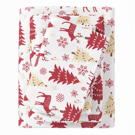 100% Turkish Cotton Flannel Sheet Sets - Boulder Collection