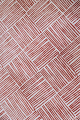Table Runner — Red Stripe, 100% Cotton