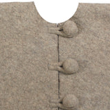 Hand Felted Wool Dogs and Trees Gray XL Christmas Tree Skirt 72" Arcadia Home