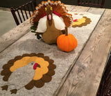Handmade Decorative Turkey Hand Felted Wool