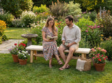 Handmade Solid Wooden Bench